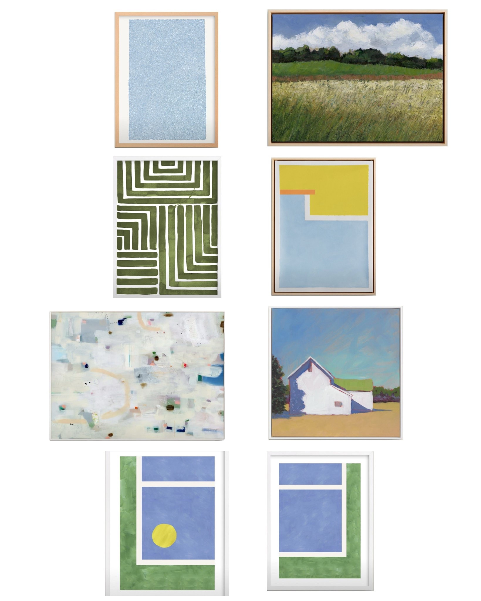 Blank walls? I got you (and them) covered with a round up of affordable art in a variety of styles. All come in a range of sizes and frames 💫

#LTKStyleTip #LTKHome