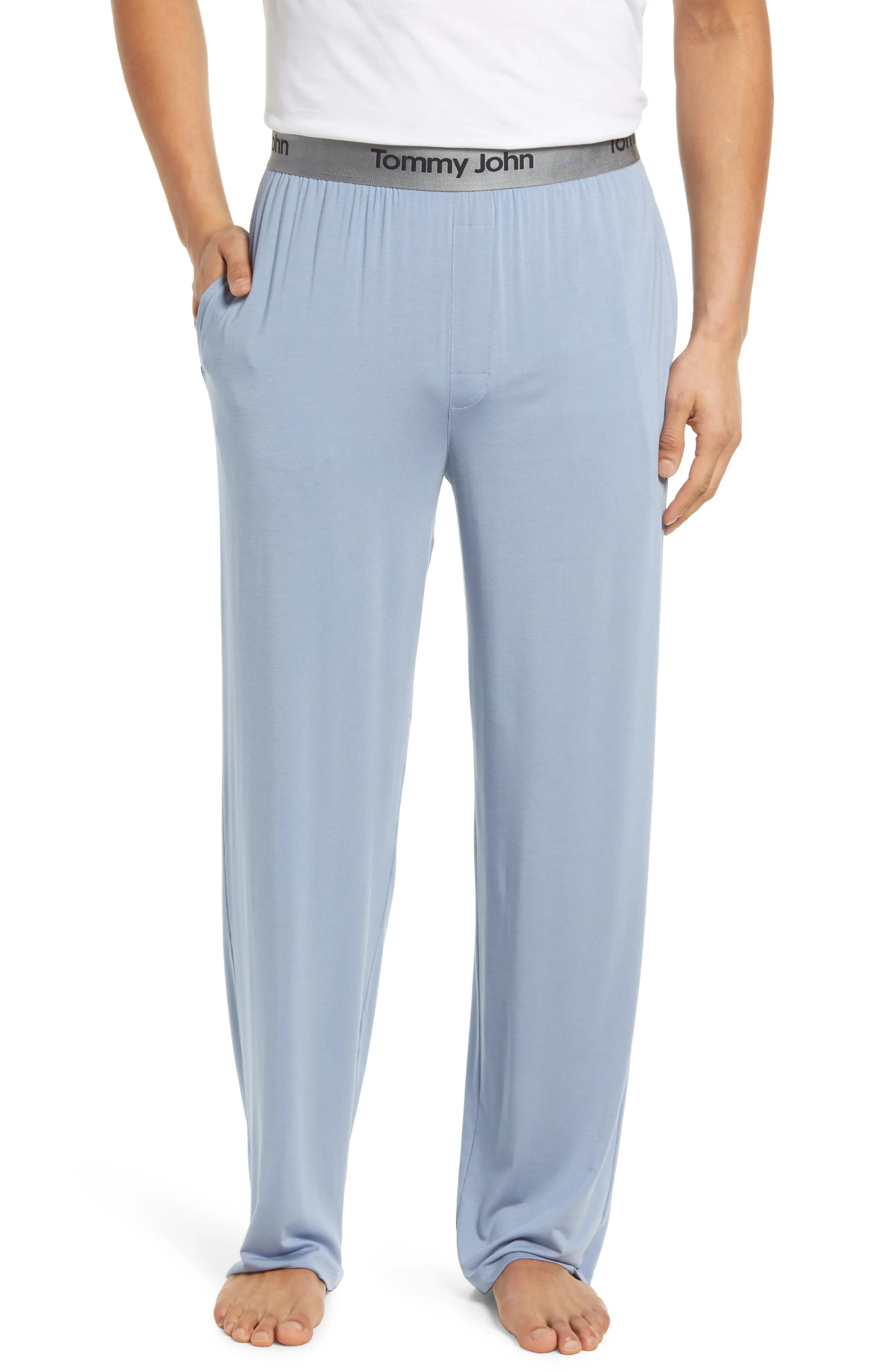 Tommy John Second Skin Lounge Pants in Troposphere at Nordstrom, Size Large | Nordstrom