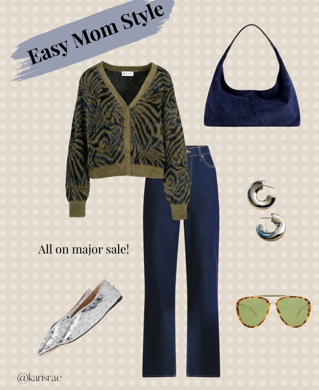 Wide leg denim, a cardigan, and flats make for a super cute and easy look 🤍

I have everything here except for the blue suede bag (which I’m tempted to order as it’s on major sale and comes up to $80 in cart. Lots of colors too). Jeans are $17 and an amazing fit. Cardigan is $17 as well! 

Walmart jeans, fuzzy cardigan, Walmart sweater, Steve Madden flats, suede bag, Madewell purse, Gucci sunglasses

#LTKmomlife #LTKgrwm #LTKootd