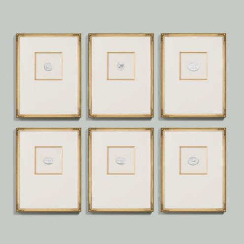 Intaglio in Gold Art | Ballard Designs, Inc.
