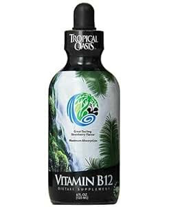 Tropical Oasis Liquid Vitamin B12 - Up to 96% Absorption - Help Fights fatigue and promotes red bloo | Amazon (US)