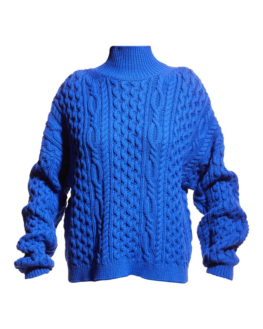 Kenny Turtleneck Oversized Pullover | Neiman Marcus