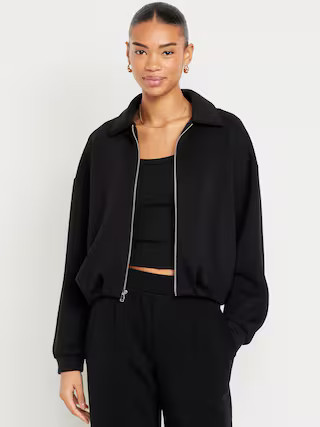 Bounce Fleece Bomber Jacket | Old Navy (US)