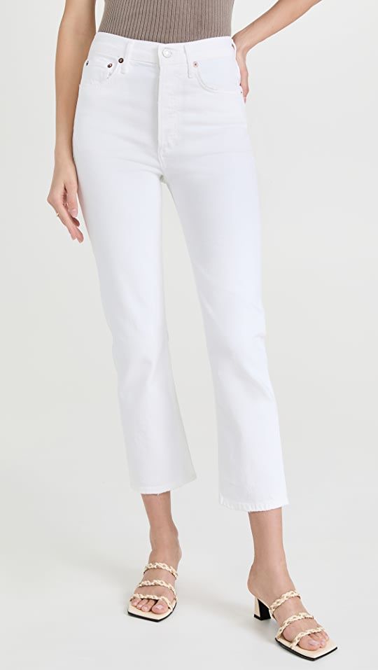 AGOLDE Riley Crop Jeans | SHOPBOP | Shopbop