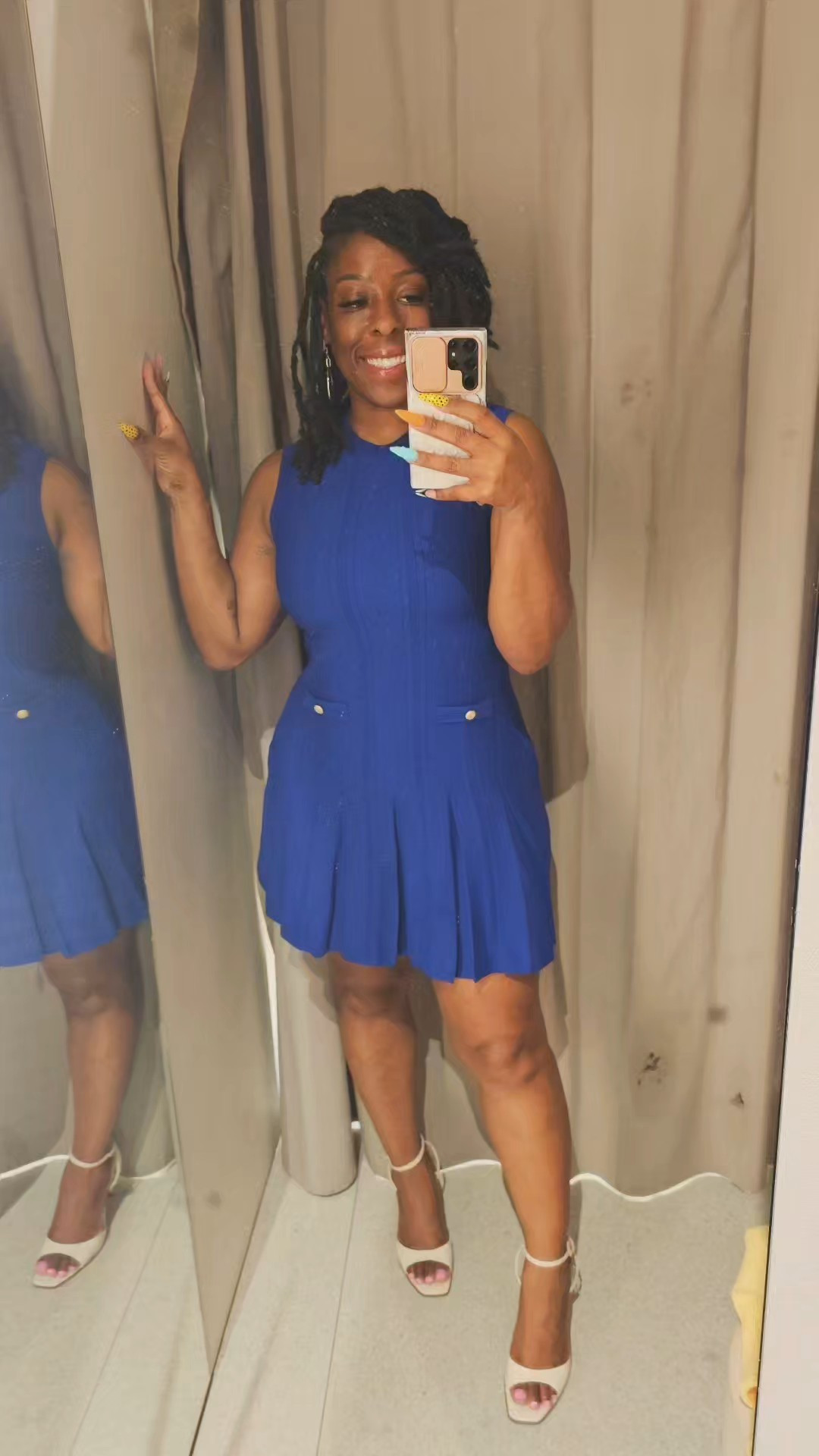 Feeling Blue #zara #tryonhaul #fashionable40s #ootdfashion #FitCheck #summerdress 3859/011/420 - S£29.99

#LTKFindsUnder100 #LTKOver40 #LTKSummerEdit