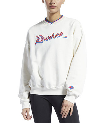Reebok Women's Classics Energy Graphic Cotton Sweatshirt & Reviews - Activewear - Women - Macy's | Macys (US)