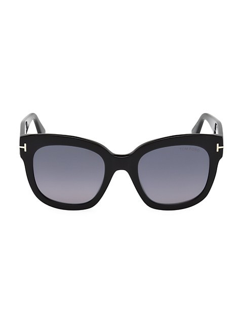 Tom Ford Beatrix 52MM Polarized Lens Oversize Square Sunglasses | Saks Fifth Avenue