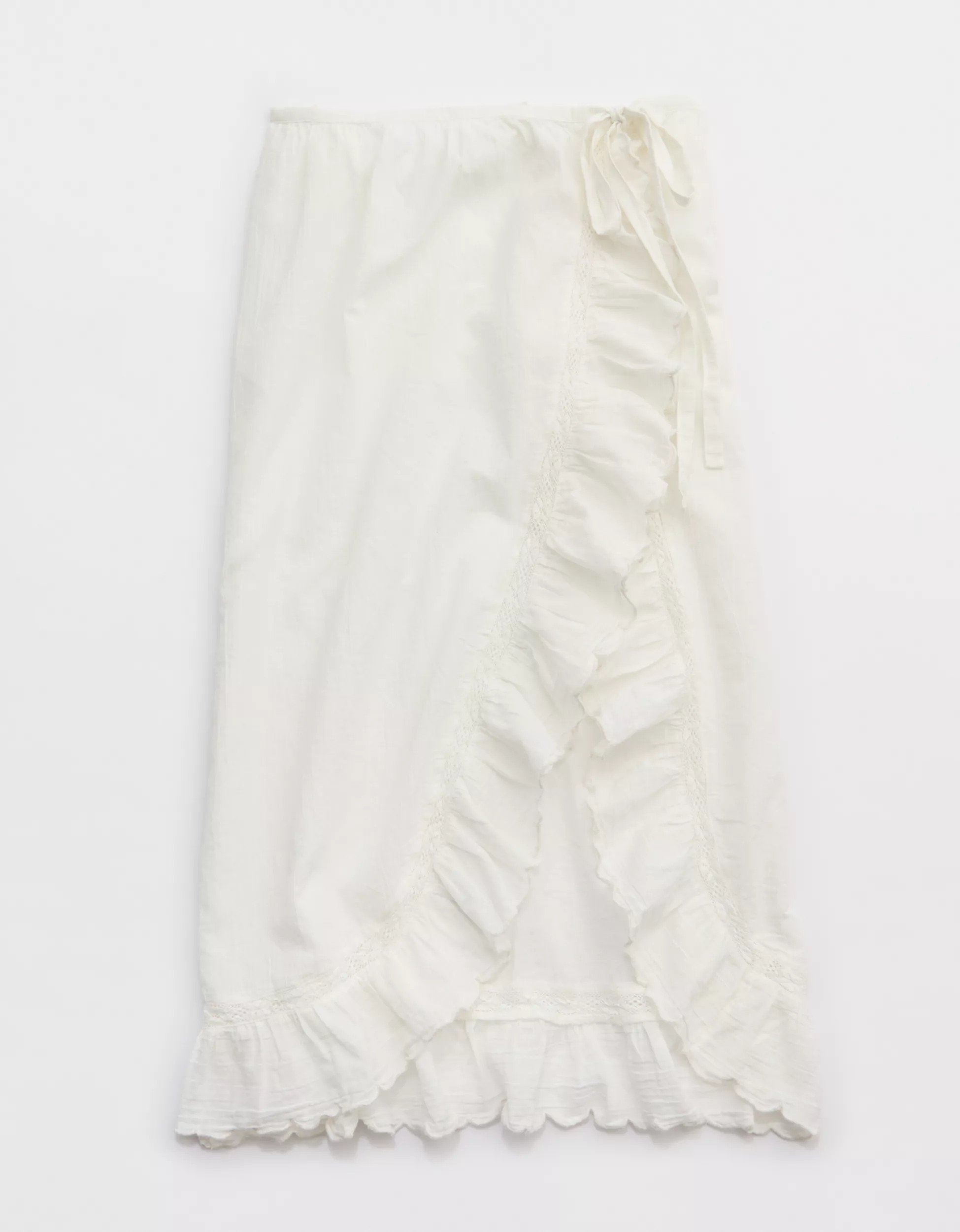 Aerie Embroidered Scalloped Sarong | Aerie