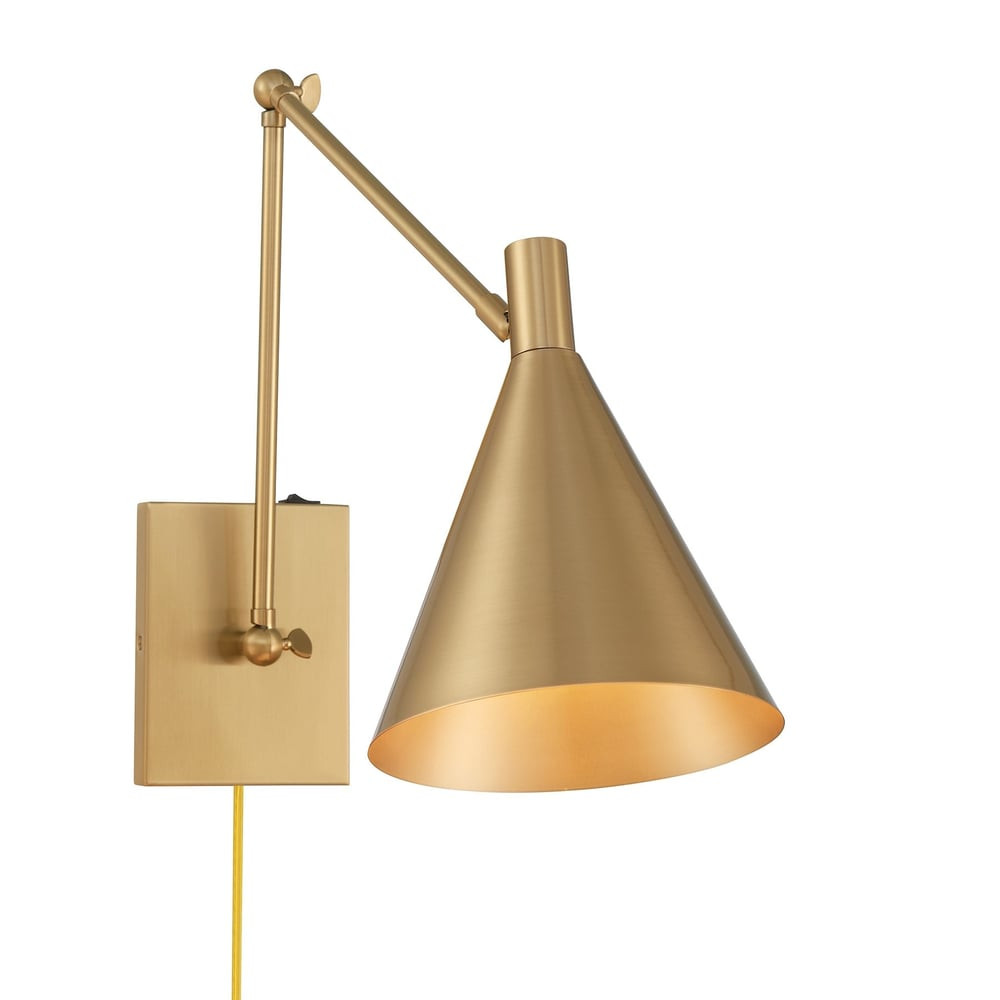 Pharos Swing Arm Plug-In Wall Sconce | Lightopia