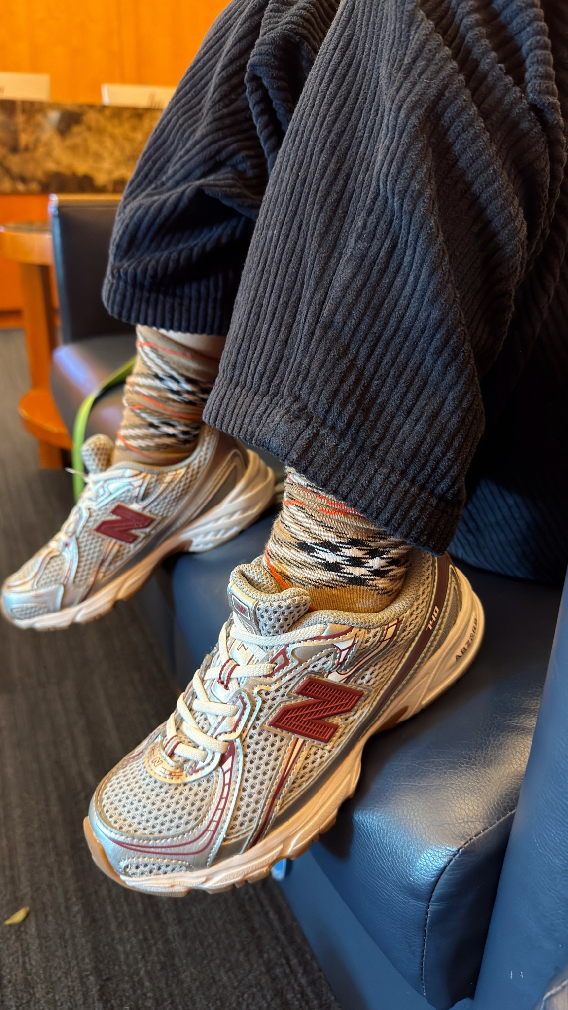 These NB sneakers, I’m obsessed!! Totally buying the adult version! These are my 9yo’s and they’re absolutely so comfy and so cute!! Burberry socks, Zara pants 

#LTKTravel #LTKKids #LTKFindsUnder50