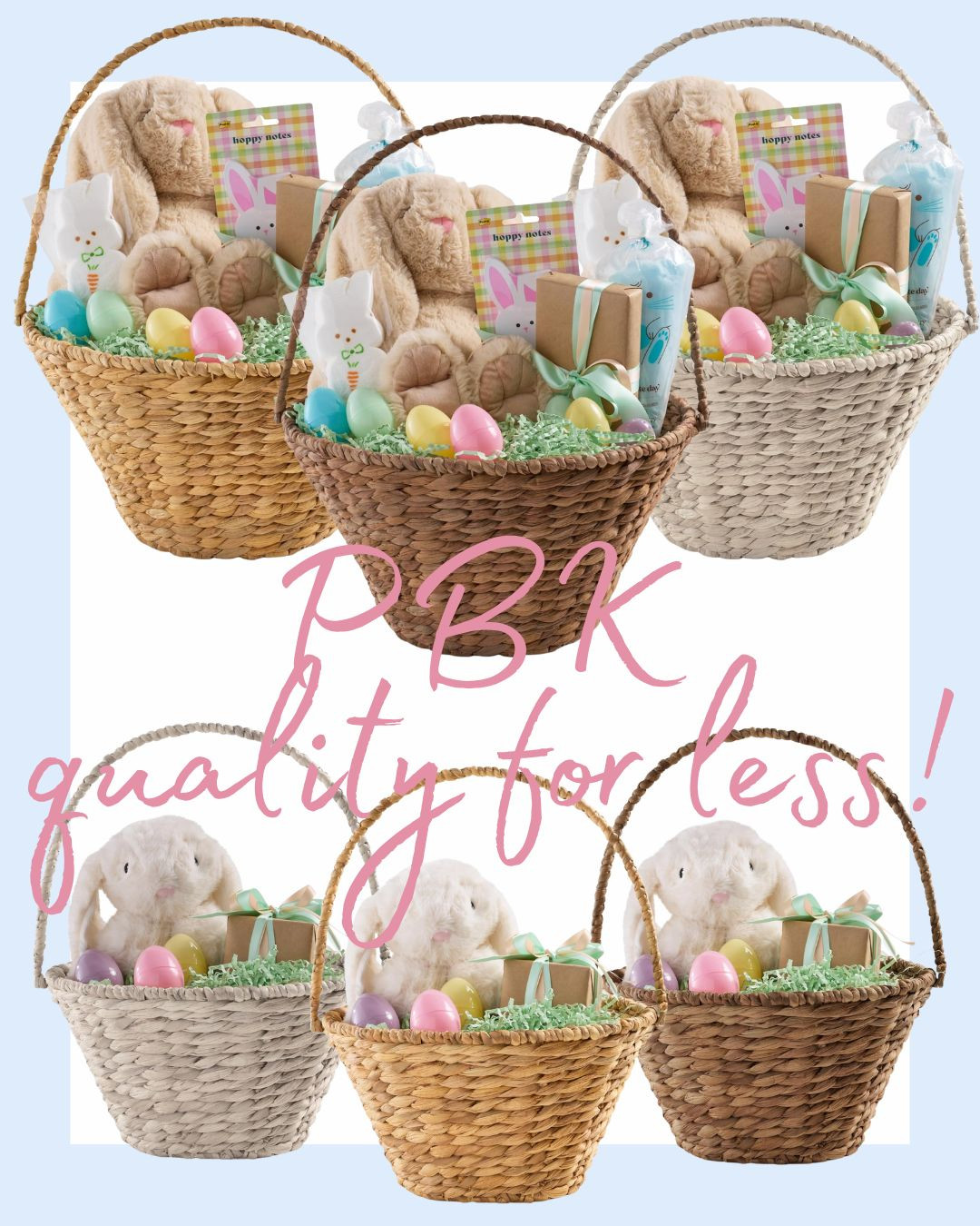 Pottery Barn Kids quality for less! Small and large options available!

Easter basket, kids, egg hunt, seasonal, stuffers, bunny, gifts, family, Amazon finds 

 #LTKSeasonal #LTKKids