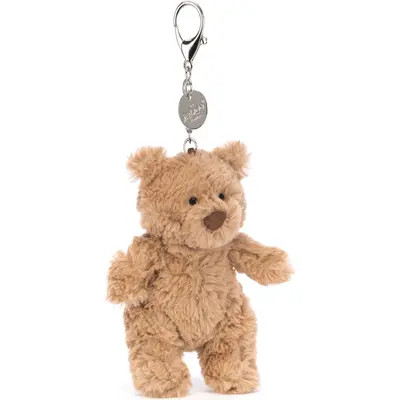 Jellycat Bartholomew Bear Bag Charm in Brown at Nordstrom | Nordstrom