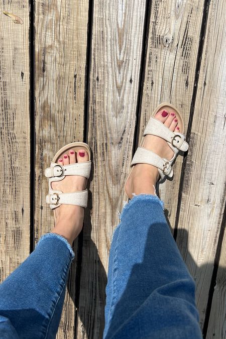 New go-to everyday summer sandal!! Currently 50% off! 

#LTKshoecrush
