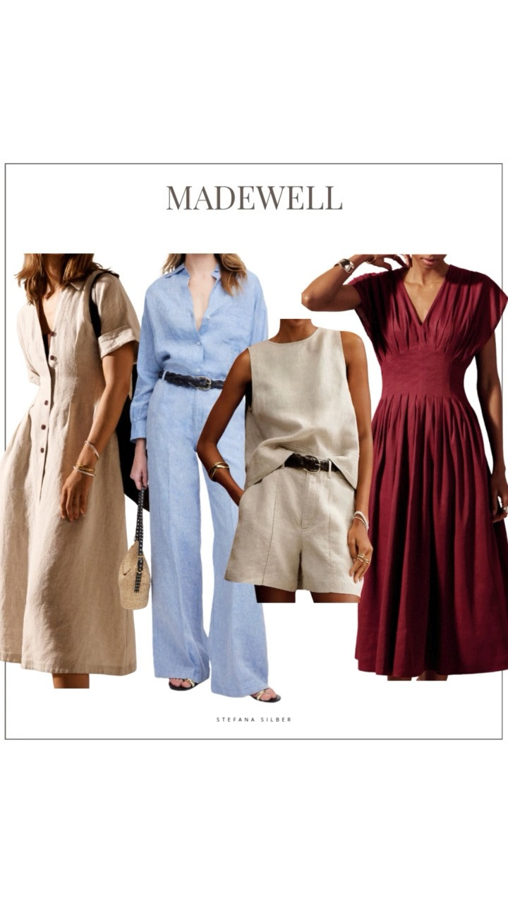 Linen is the fabric of the summer - soft and breathable!

Madewell, summer outfit ideas, elevated summer looks, beach outfit, versatile pieces 

 #LTKSeasonal #LTKOver40 #LTKStyleTip