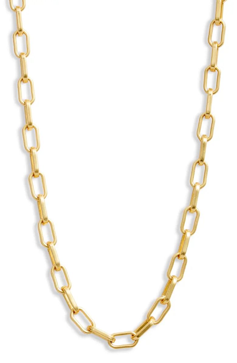 Madewell Edged Chain Necklace | Nordstrom | Nordstrom
