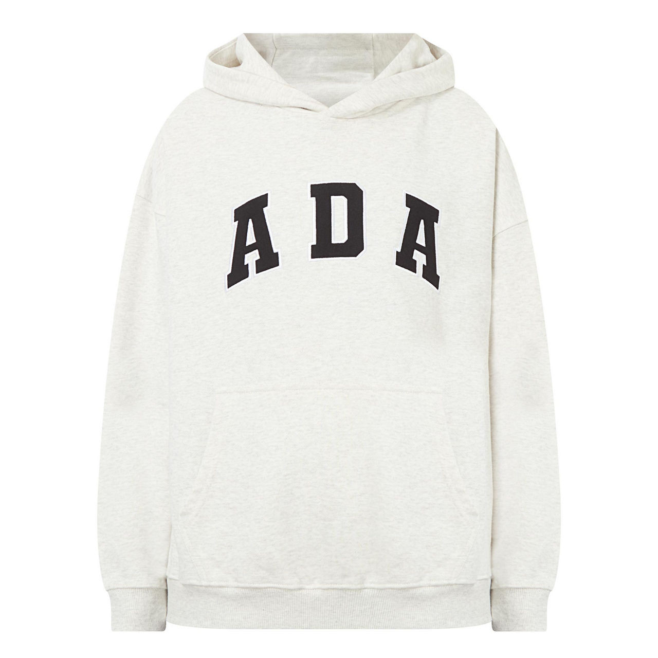 ADANOLA The Sustainable Edit ADA Logo Oversized Hoodie - Grey | Brown Thomas (IE)