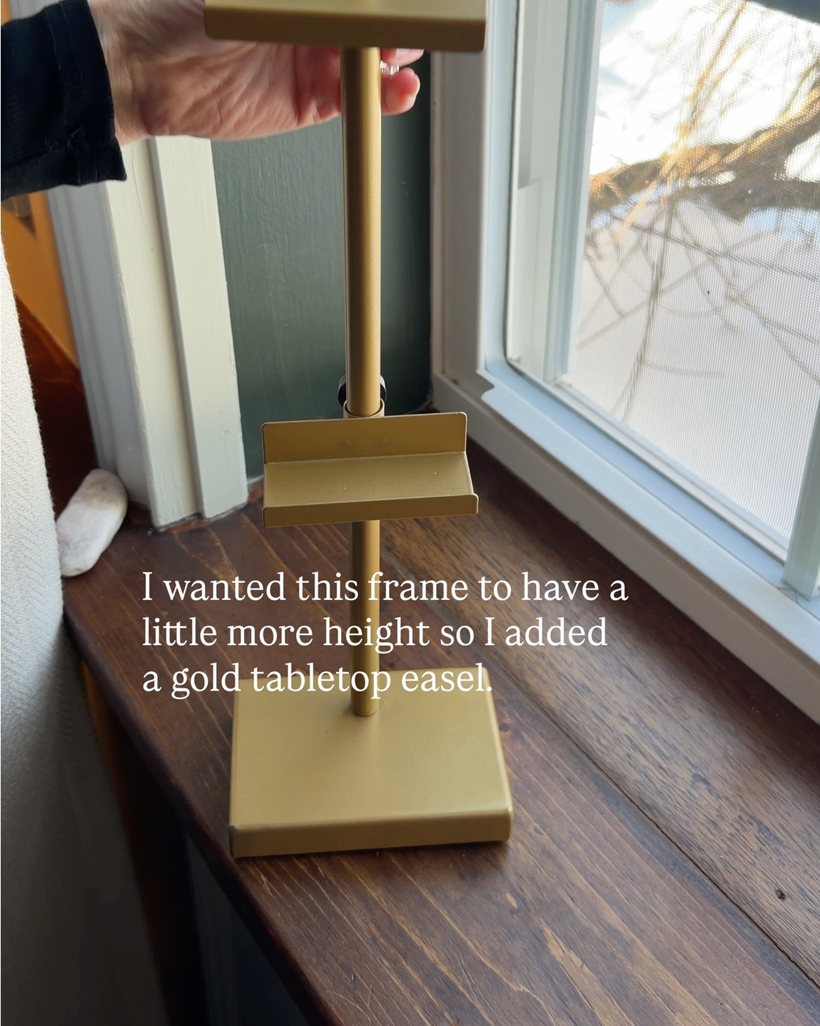Beautiful gold table top easel. 

#LTKU #LTKHome