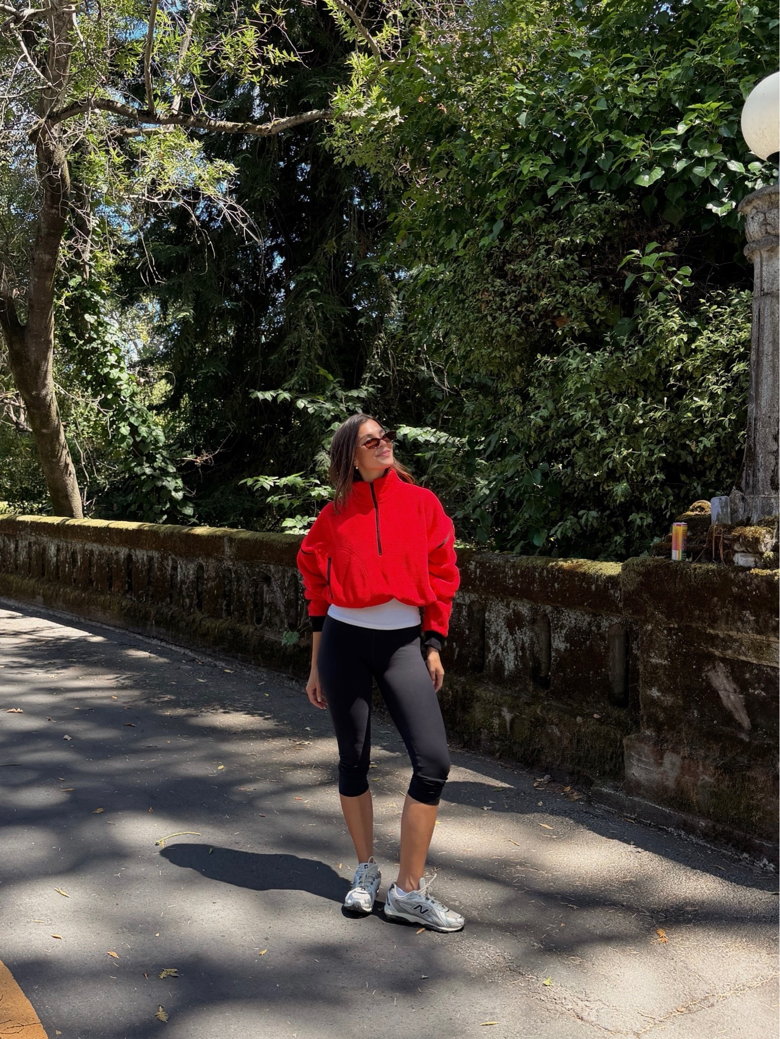 On the go fit!! 🏃‍♂️ 

Amazon finds, workout inspo, fleece, jacket, cozy, summer, fall, travel essentials, travel outfit, new balance, sneakers, sunglasses, Carmel, California
