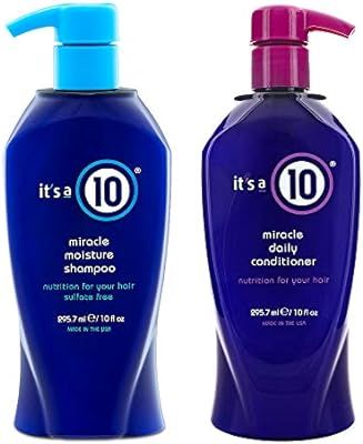 It's a 10 Haircare Miracle Moisture Shampoo and Daily Conditioner Bundle, 10 fl. oz. ea. | Amazon (US)