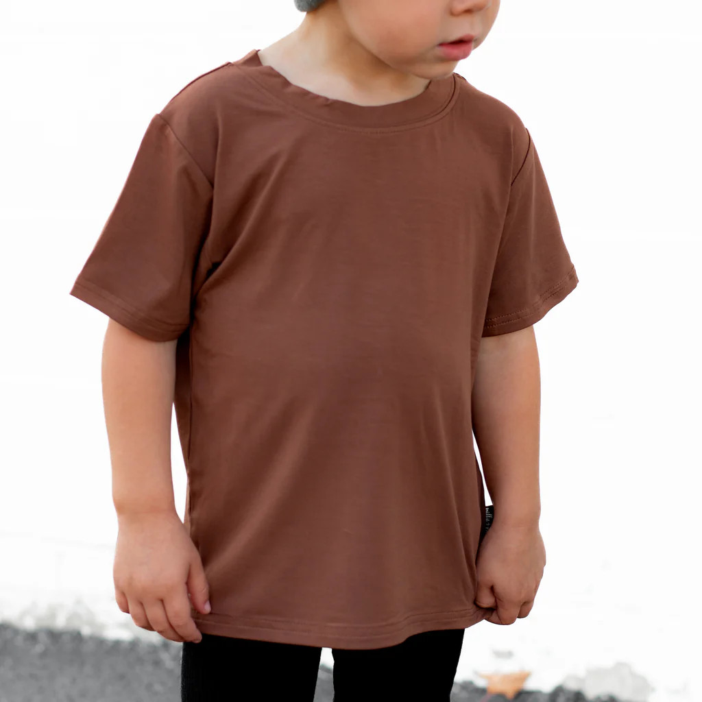 BAMBOO BASIC TEE- Sienna | millie + roo