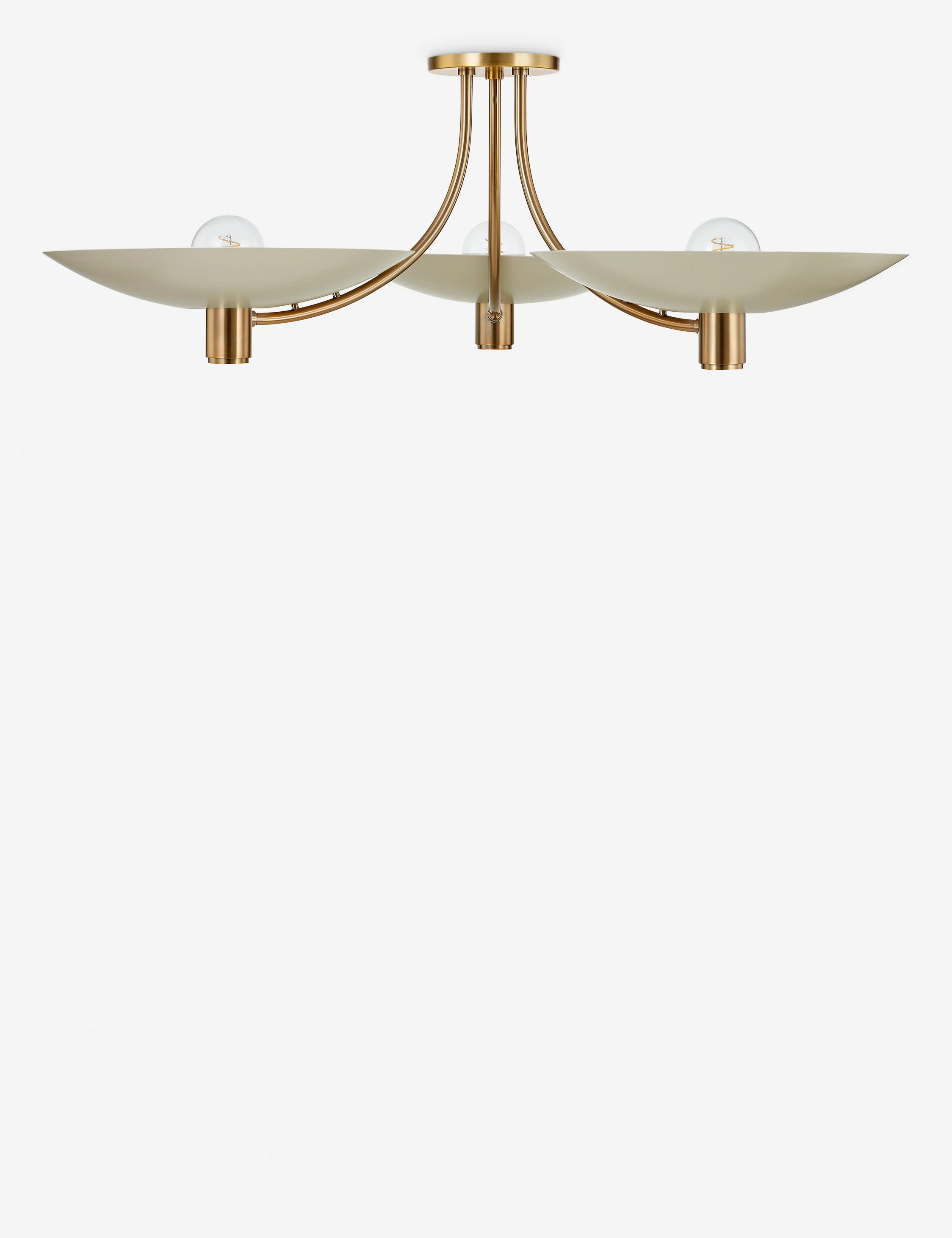 Taro Semi-Flush Mount Light | Lulu and Georgia 