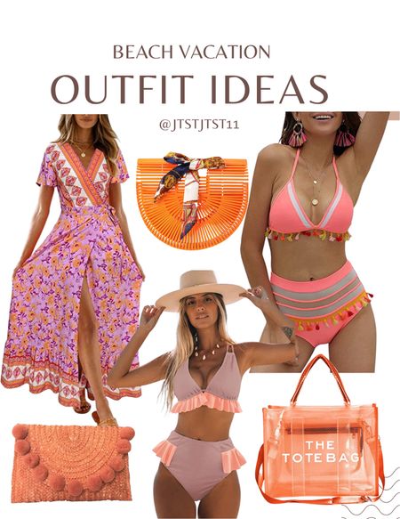 Amazon spring summer beach vacation ideas 

Bikinis, Wrap dress



#LTKswim #LTKitbag #LTKtravel