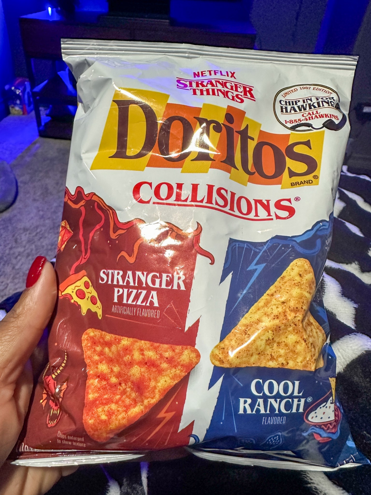 New season of stranger things is out. Grab this snack while you watch it. Snacks are delicious. #chips #strangerthings #snacks #movies 