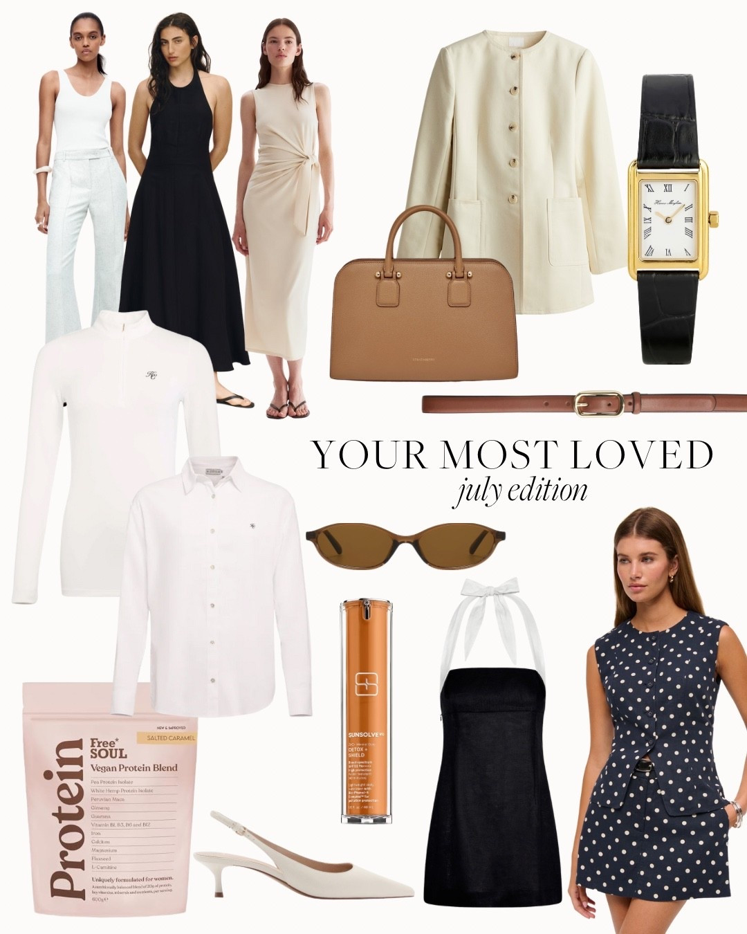 Your most loved items of July 🤍 from summery dresses by H&M to timeless basics from Holland Cooper 

#LTKuk #LTKsummer