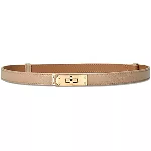 NEW Hermes Kelly Belt In Rose Gold and Etoupe