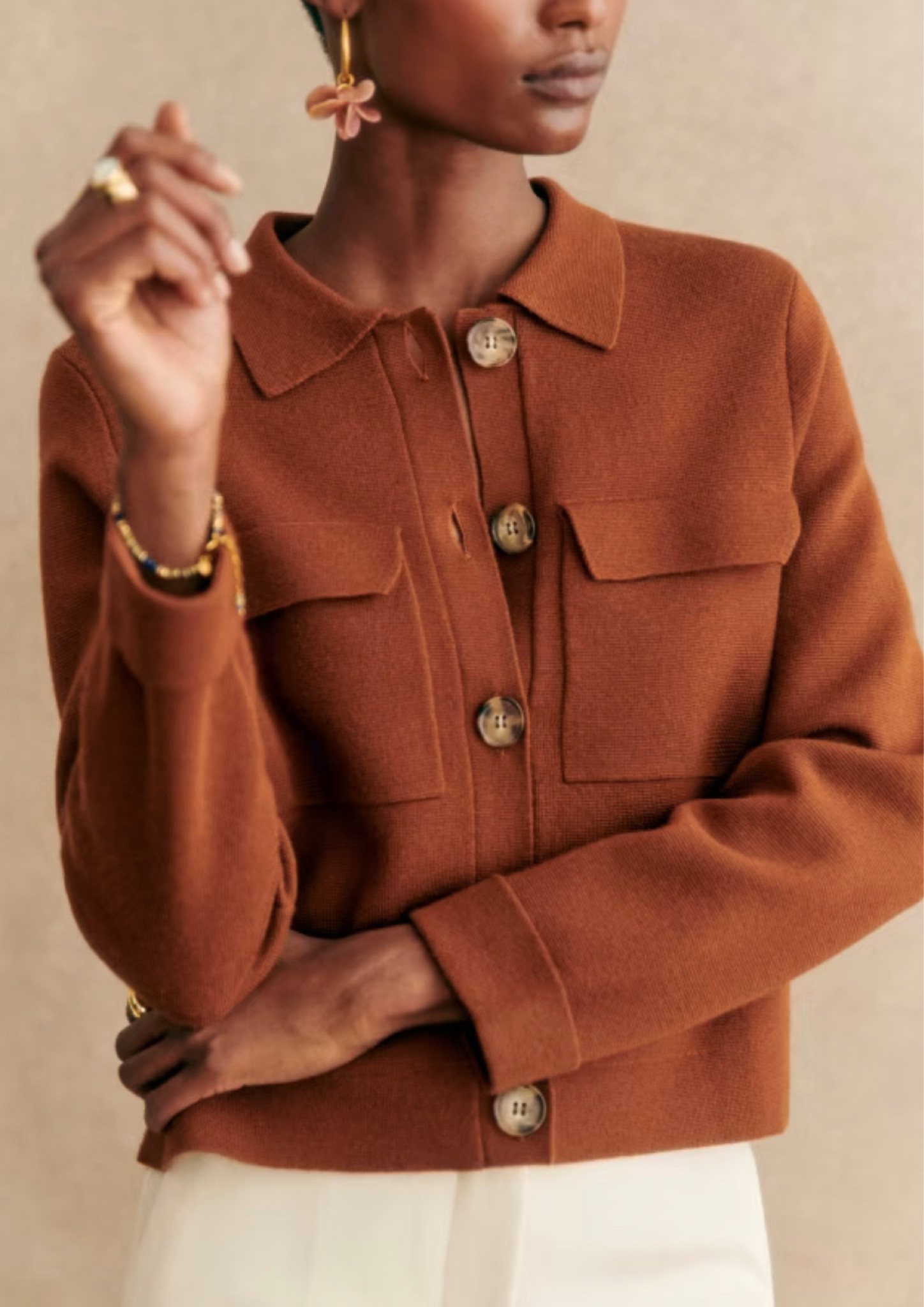 The perfect fall cardigan - tons of color options! I love this structured cardigan sweater, the collar and buttons are so cute and classic. Can be tucked into high-waisted jeans or pants or worn untucked. Excellent quality. 

Fit: If between sizes the brand recommends sizing up in this piece. I’m going to order a small. 

Classic, preppy, Sézane, fall fashion, winter, sweater, mom style #momstyle #fallfashion #classic 

#LTKSeasonal #LTKstyletip