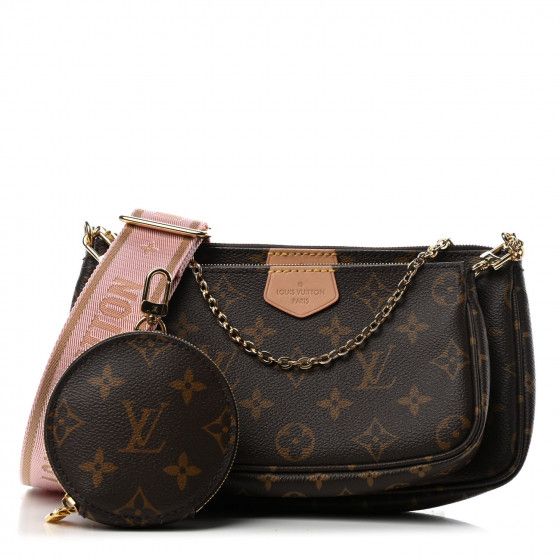 LOUIS VUITTON Monogram Multi Pochette Accessories Rose Clair | FASHIONPHILE | Fashionphile