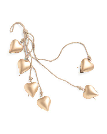6ft Metal Heart Garland | TJ Maxx