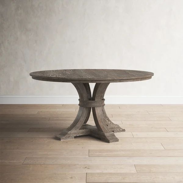 Coblenz 60'' Mango Solid Wood Pedestal Dining Table | Wayfair North America