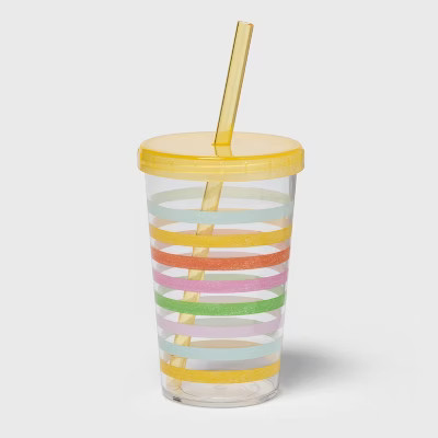 12oz Plastic Tritan Tumbler with Straw & Lid - Spritz™ | Target