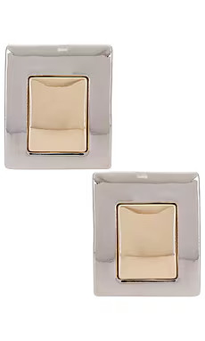 8 Other Reasons Sloane Stud Earrings in Two Tone from Revolve.com | Revolve Clothing (Global)