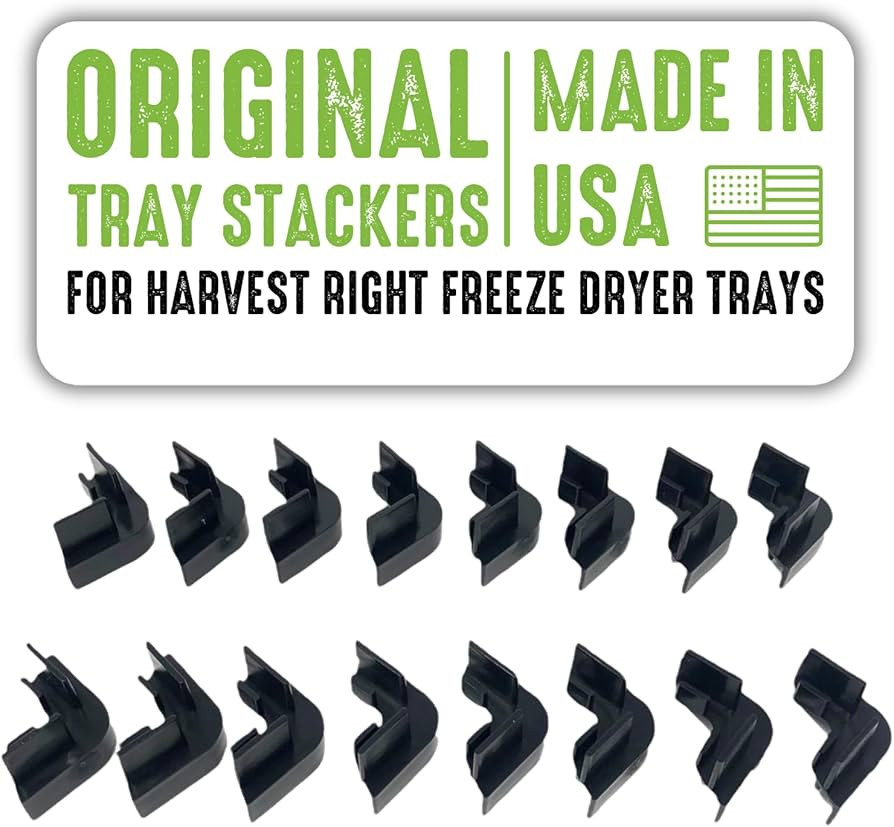 Generic Tray Stackers for Harvest Right Freeze Dryer Trays Black Large 5 Trays 16 pcs… | Amazon (US)