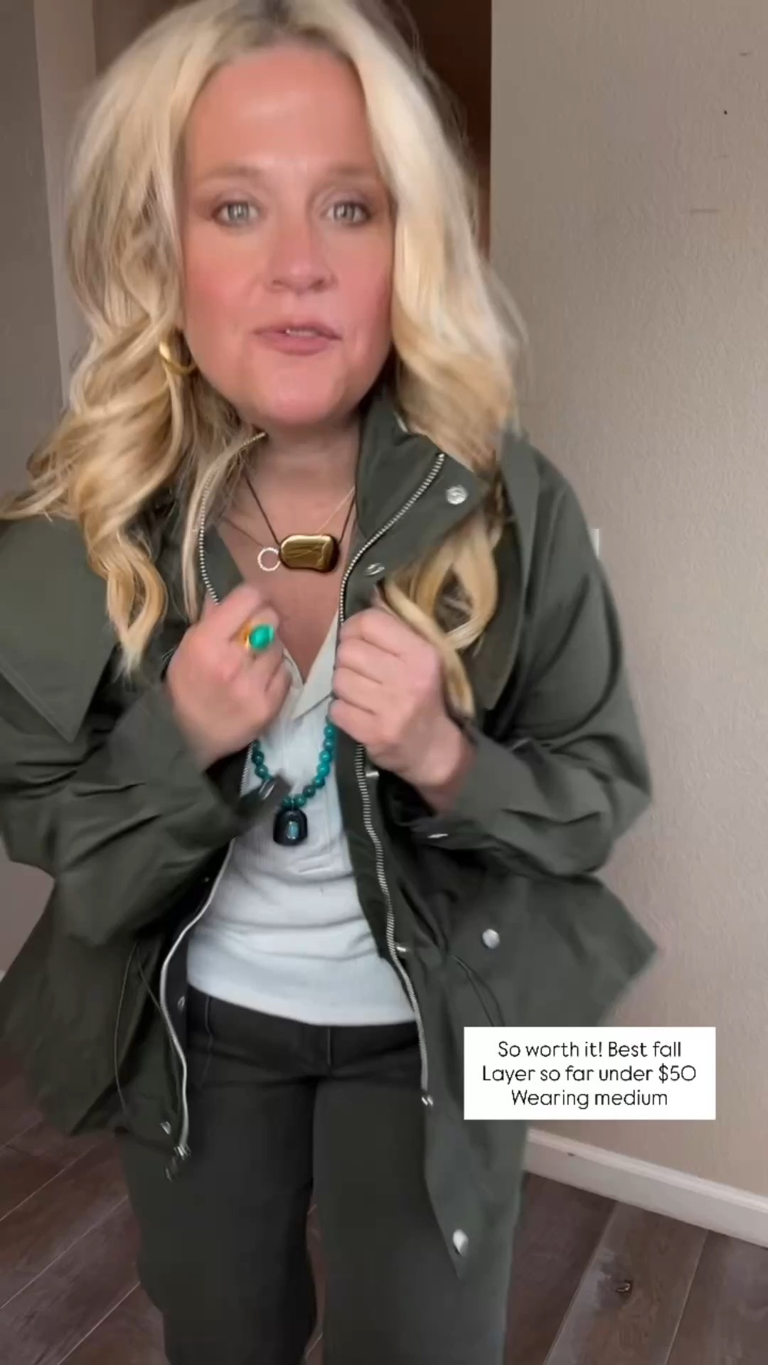 ✨Tap the bell, save and ❤️ start here over 40 fashion, midlife style, midsize fashion and luxury looks for less.  

⬇️Sizing information:
Medium (size down if in between sizes.) 

Before you buy anything for fall, start here. 👀

This utility jacket makes everything you already own look more polished, and it is absolutely worth it.

✨ The adjustable waist creates shape
✨ The high collar lifts the eye
✨ The longer cut skims the belly
✨ The removable hood makes it weather ready
✨ Available in sizes XS through 4X

Wear it with jeans, leggings, or workwear for an instantly pulled together outfit.

If you buy ONE fall layer, I would make it this one. Grab your size before the best colors are gone. 🏃‍♀️

👑 Helping you look good, feel good.-Lindsey Denver   Check back daily for belly-friendly style, confidence, and Outfit Physics™.

#LTKOver40 #LTKMidsize #LTKPlusSize

Comment SHOP below to receive a DM with the link to this post on my LTK ⬇ https://liketk.it/6lrjo