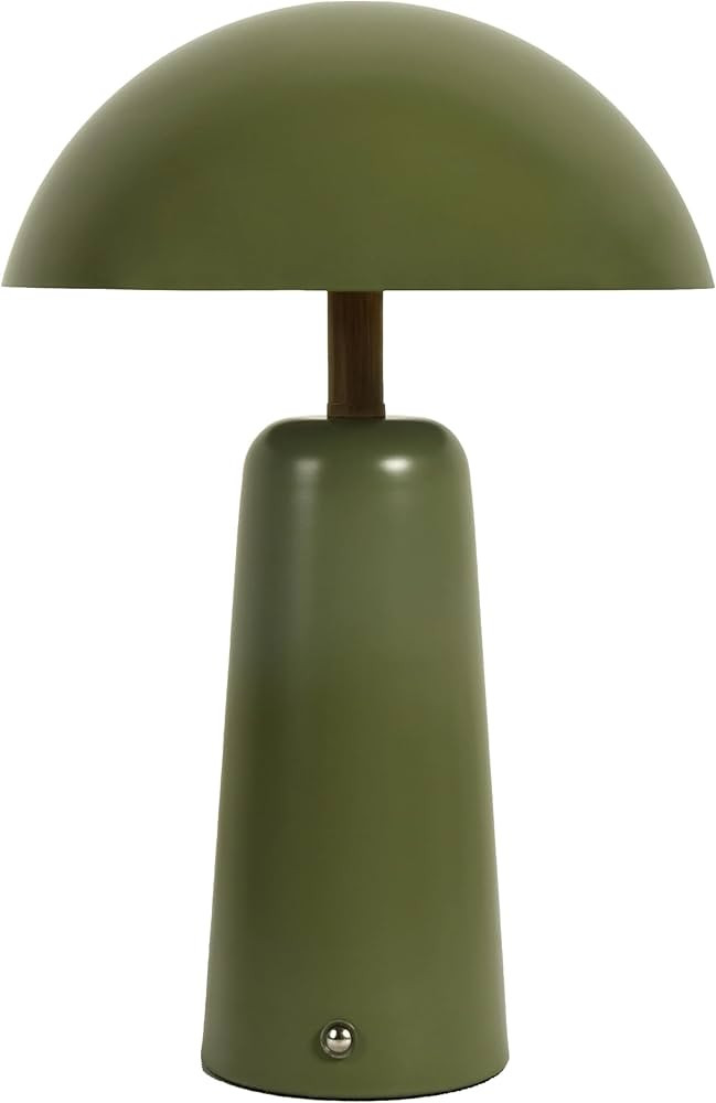Nook & Nurture 12 Inch Green Dome Rechargeable LED Portable Light with Dimmable Touch Sensor | Amazon (US)