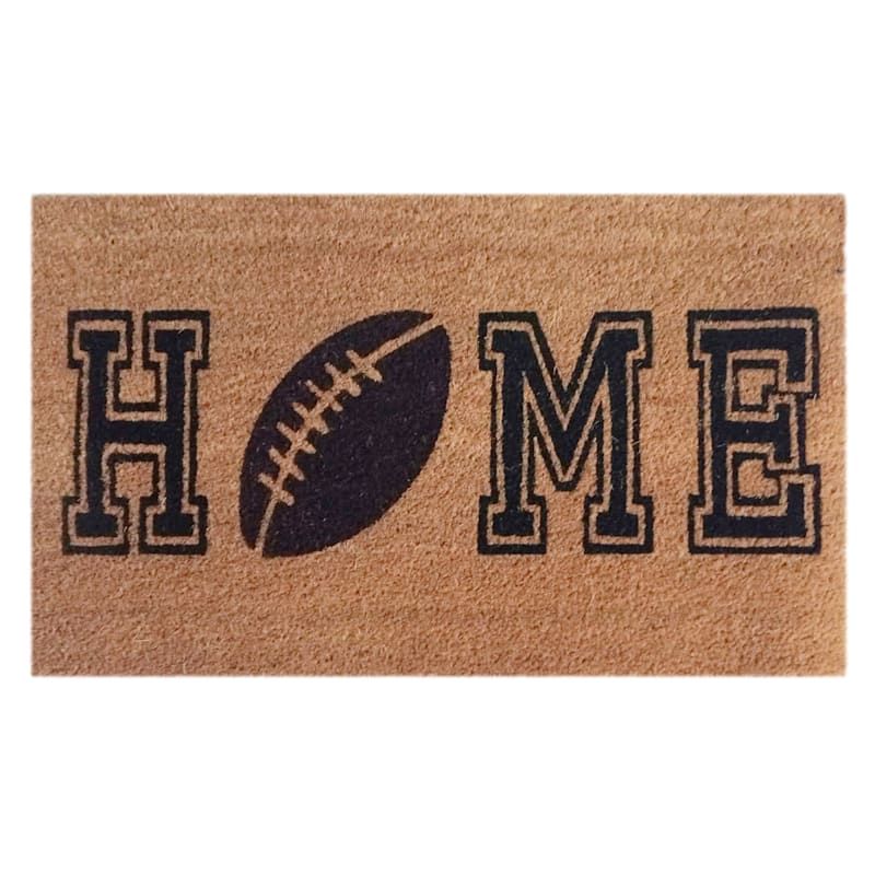 Home Football Coir Mat, 18x30 | At Home