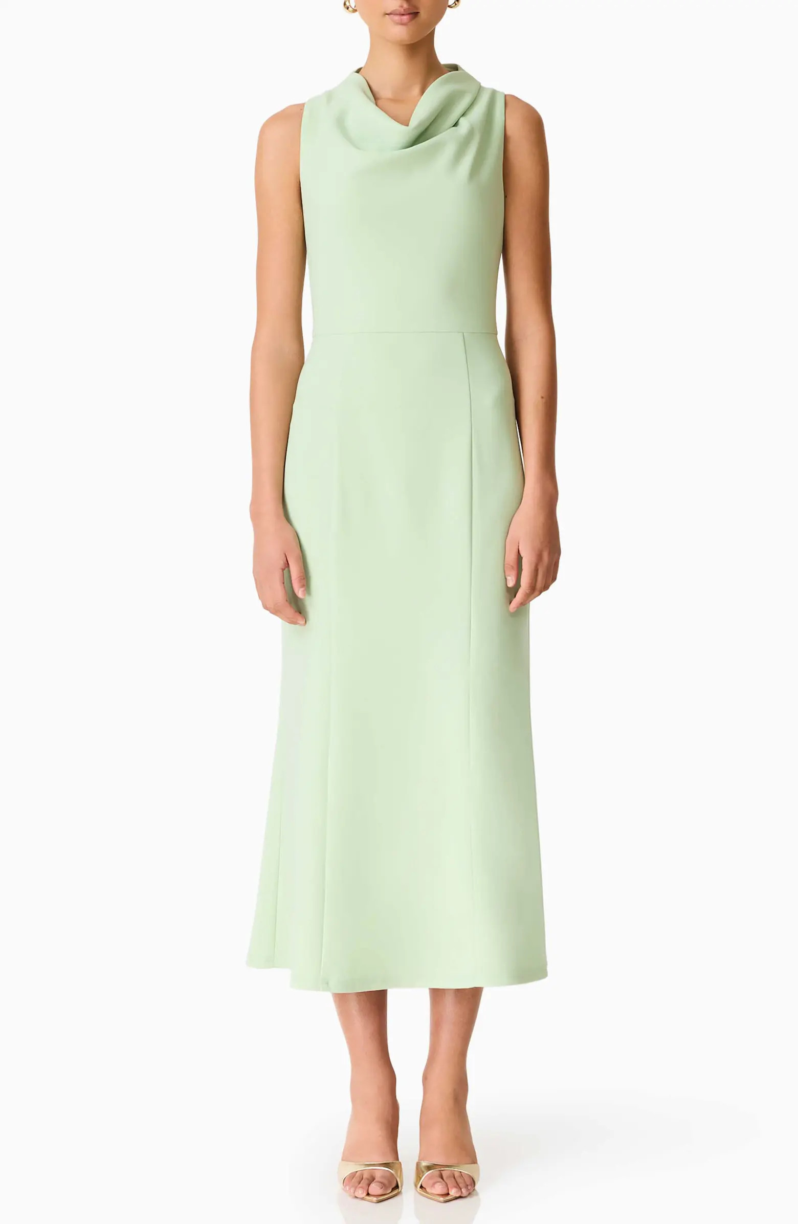Jamie Cowl Neck Crepe Cocktail Dress | Nordstrom