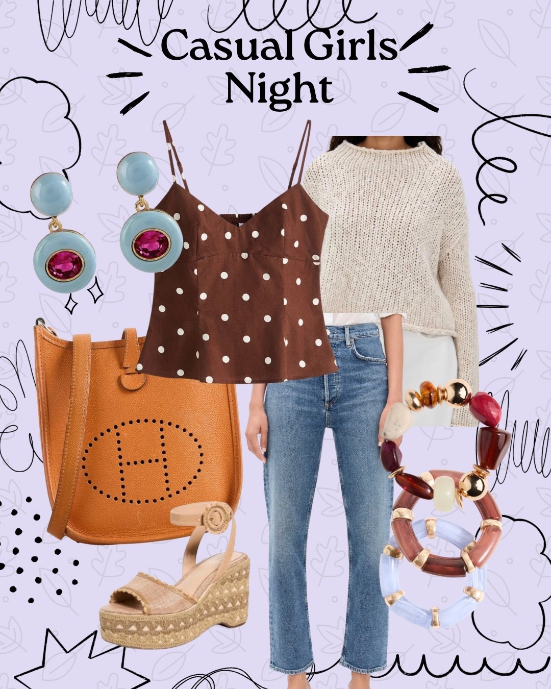 Casual Girls Night Outfit Idea (Jeans + Cute Top Formula)

#LTKootd #LTKmomlife #LTKTall