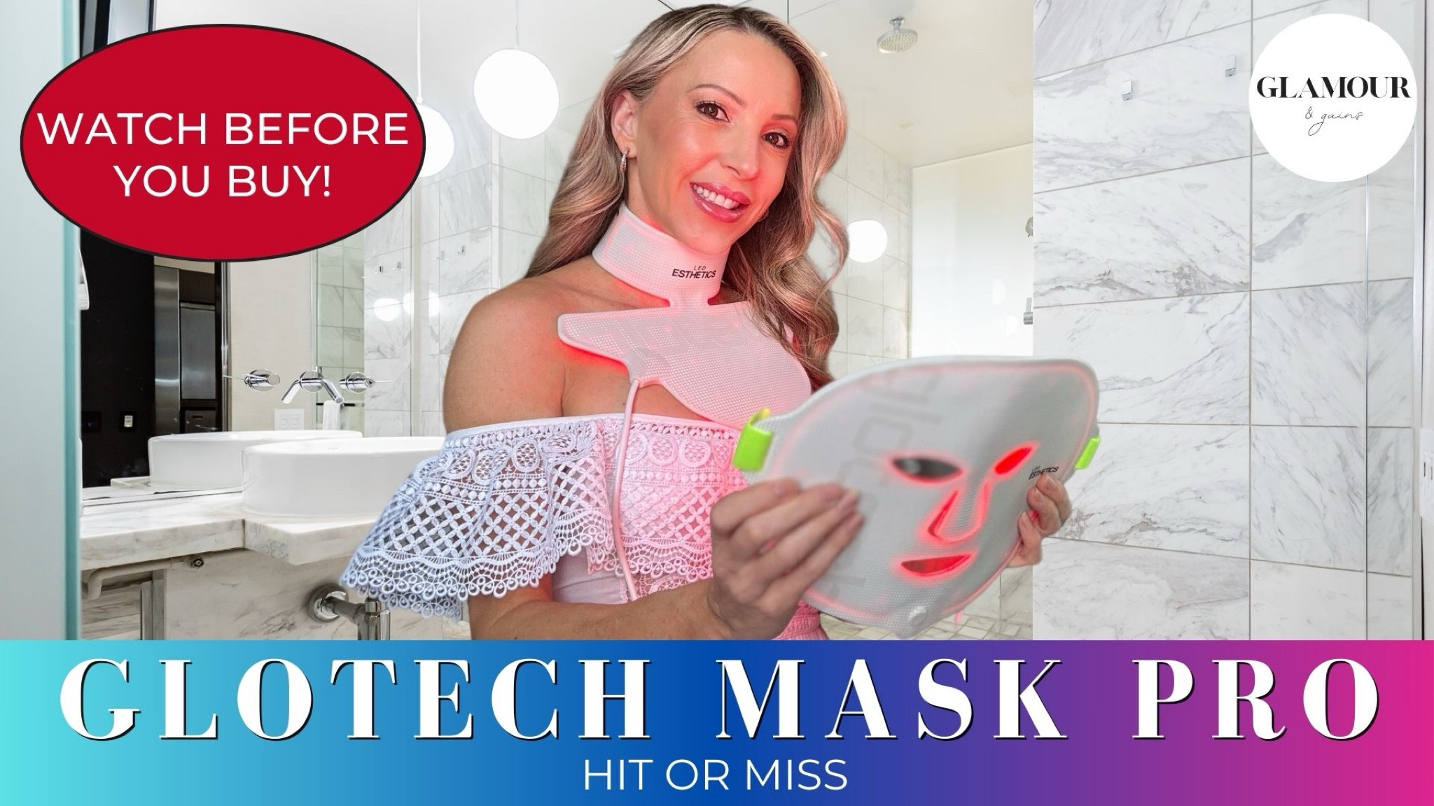 LED Esthetics Glotech Pro mask and collar is the best LED mask I’ve tried yet. As I like the Ageless Complex Serum that makes the treatment more effective & it has red, infrared and blue light all in one mask. It’s on sale but if you miss the sale use my glotech discount code glamourandgains for 10% off. Full LED mask review on my YouTube channel evedawes xoxo

#LTKBeauty #LTKHome #LTKSaleAlert
