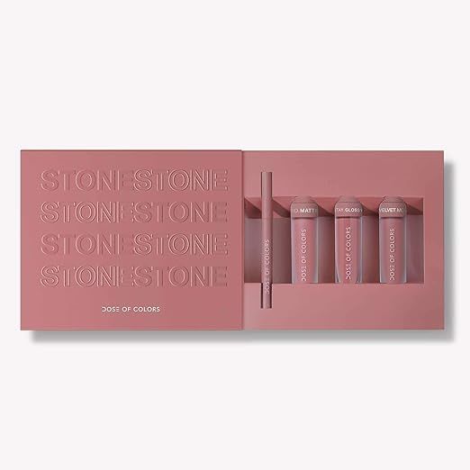 Dose of Colors Limited Edition Stone Lip Set | Amazon (US)
