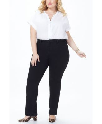 Plus Size Barbara Bootcut Jeans - Black | Macy's