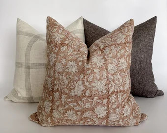 Annie Pillow Cover Set, Set of 2 Pillow Covers, Pillow Groupings, Decorative Pillow Combos, Desig... | Etsy (US)