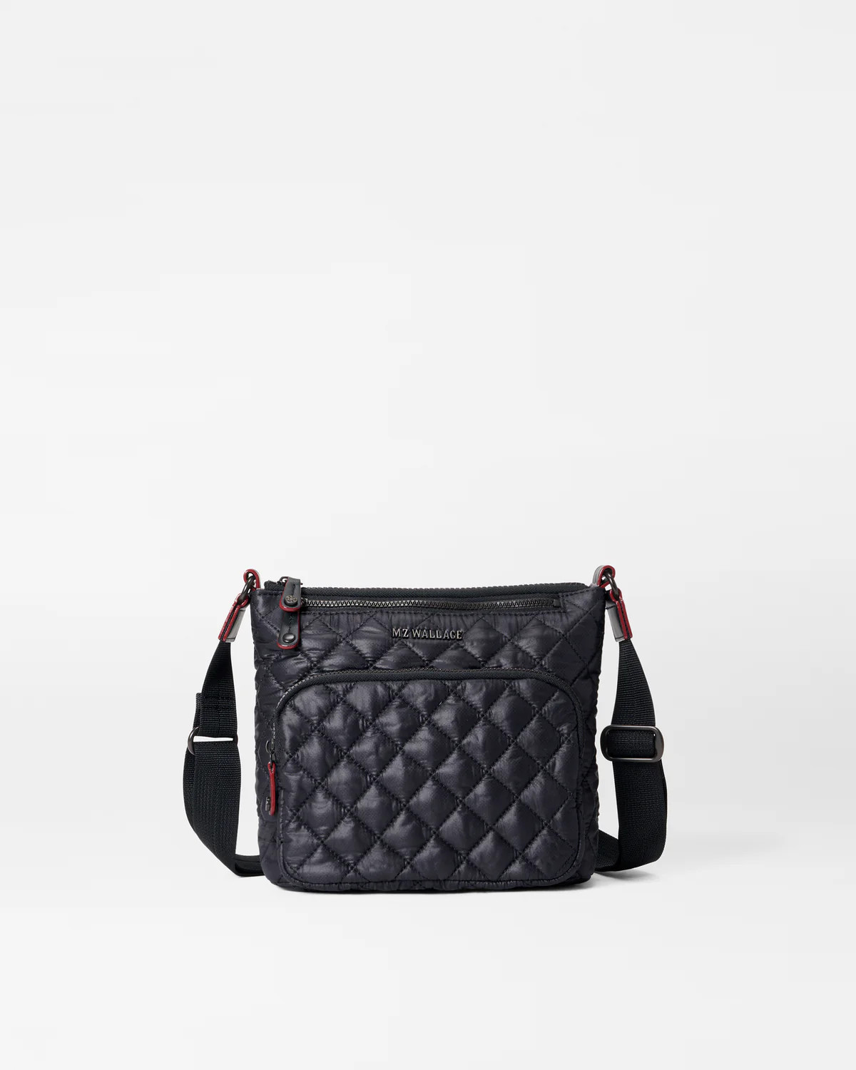 MZ Wallace Black Metro Scout Crossbody Deluxe | MZ Wallace