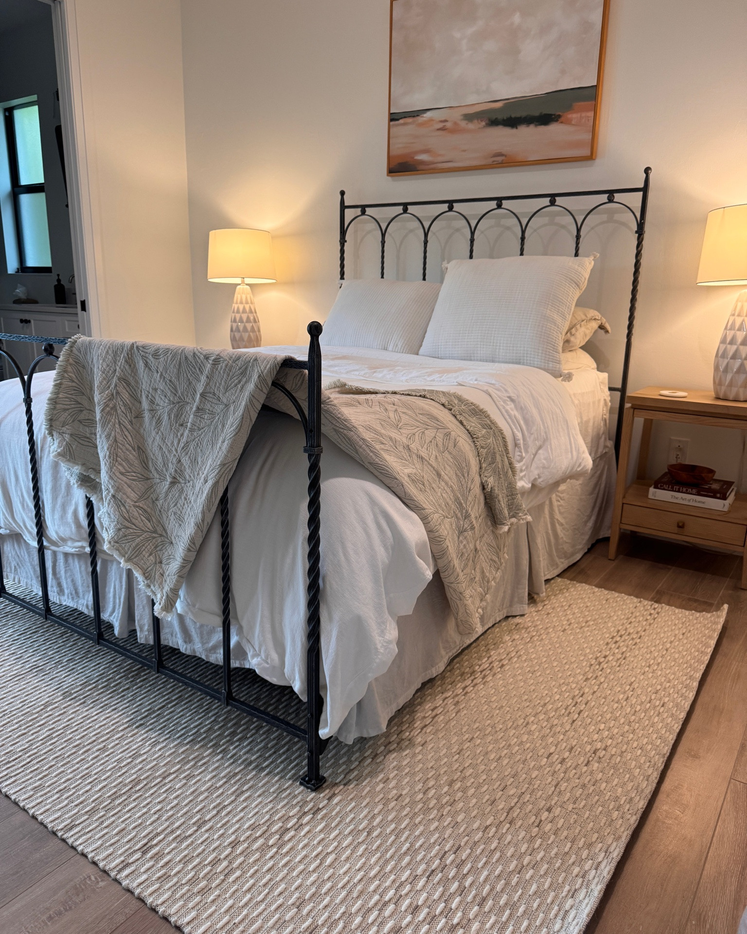 Coastal Organic Guest-room Rug 🤍