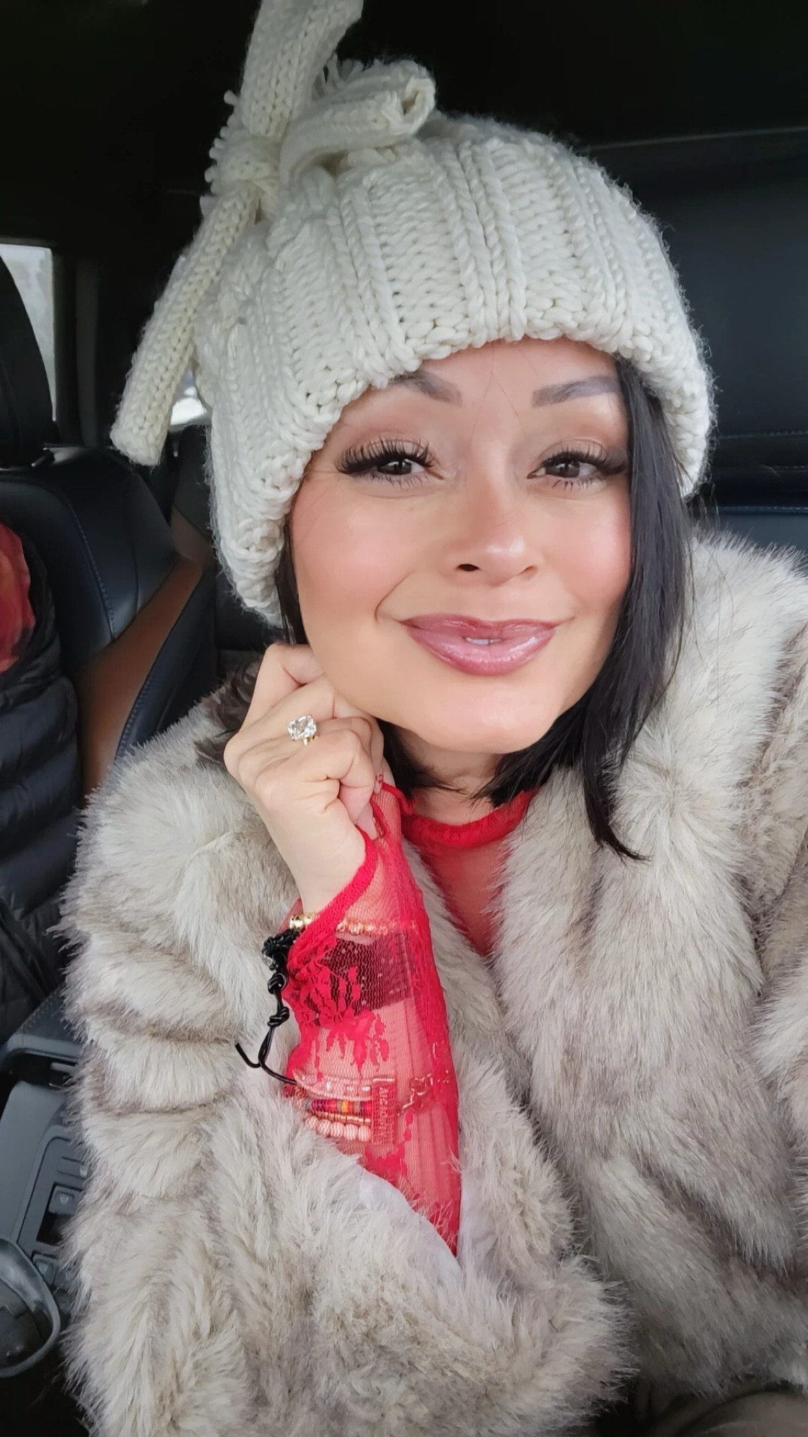 Wearing a medium in the jacket & jumpsuit & lace top. 


#winteroutfit


#LTKSaleAlert #LTKParties #LTKGiftGuide #LTKSeasonal #LTKHoliday