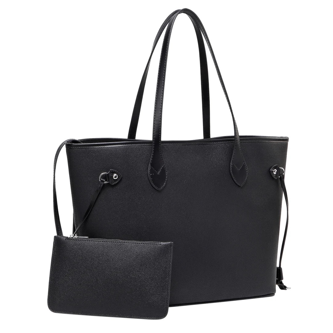 Tote Shoulder Bag with inner pouch | Daisy Rose