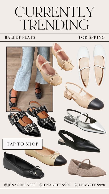 Currently Trending | Trending Fashion | Ballet Flats | Trending Ballet Flats 

#LTKfindsunder100 #LTKstyletip #LTKfindsunder50